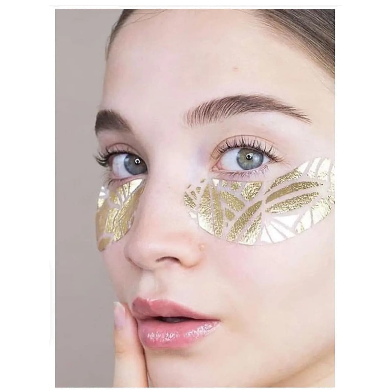 Rock Chocs  Gold Eye Pads Vitamasques