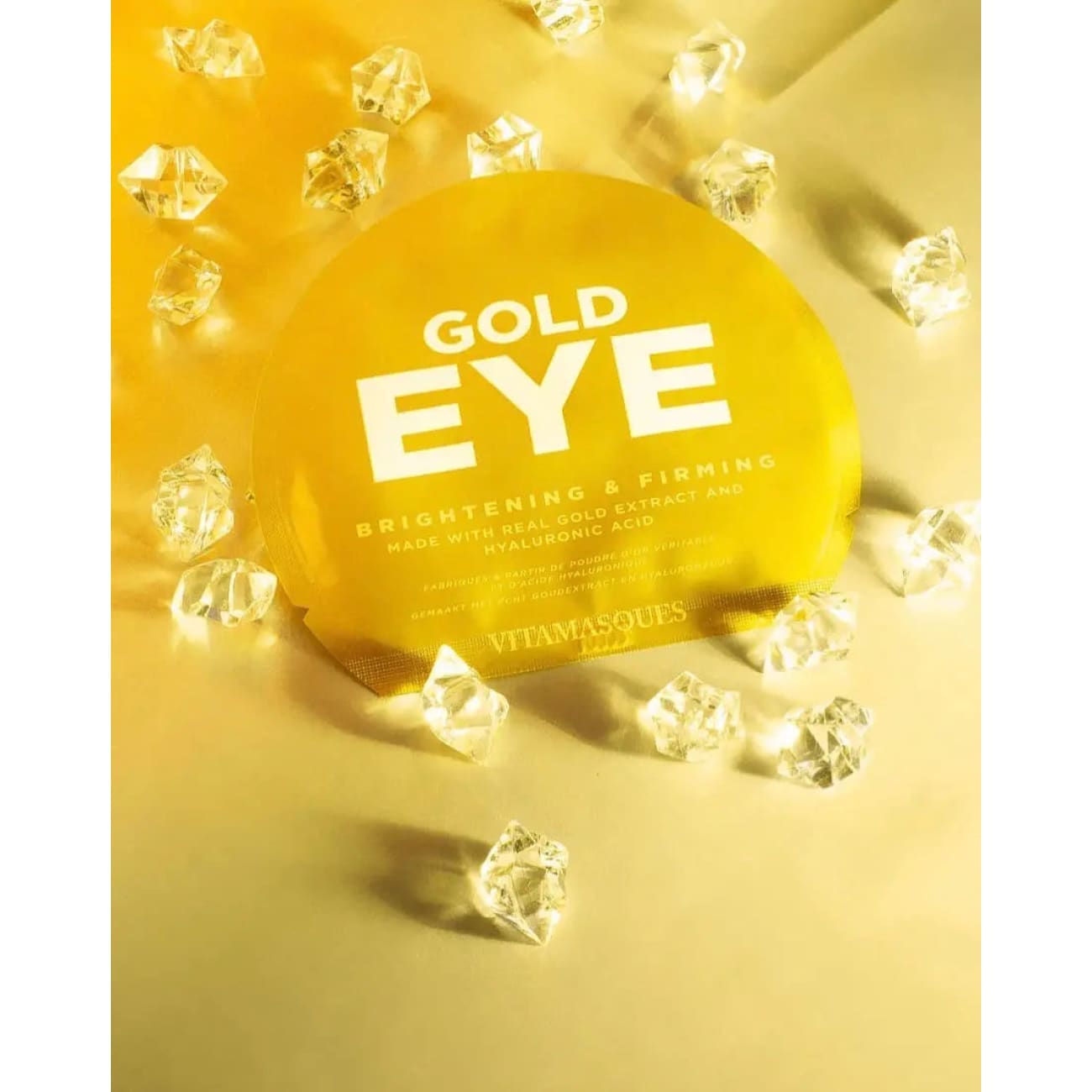 Rock Chocs  Gold Eye Pads Vitamasques
