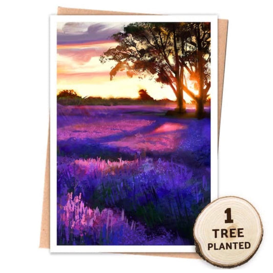 Great British Landscapes collection  - Lavender Rock Chocs 