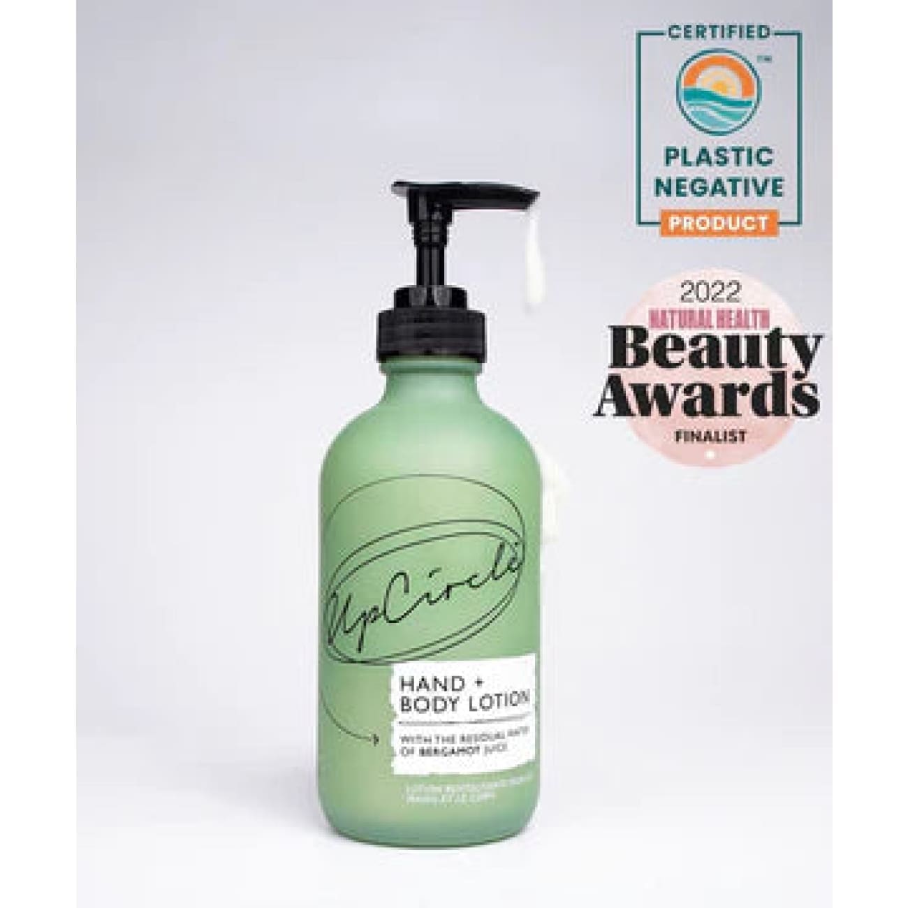 Rock Chocs  HAND + BODY LOTION WITH BERGAMOT WATER UpCircle Beauty