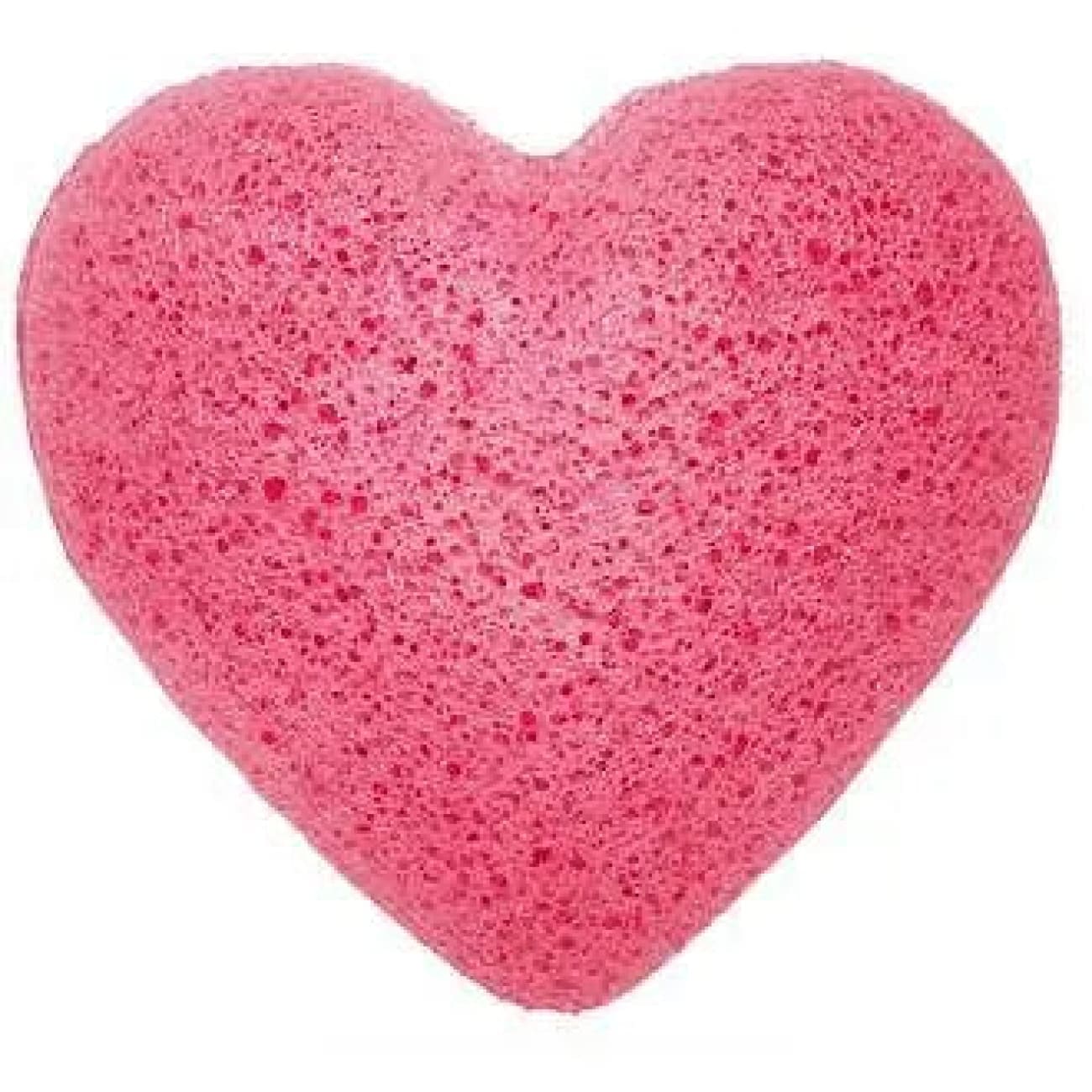 Konjac heart shaped Sponge Rose Rock Chocs