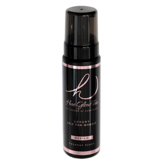 Rock Chocs  Luxury Self Tan Mousse Hue Glow Tan Hue Glow Tan Luxury Self Tan Mousse self tan