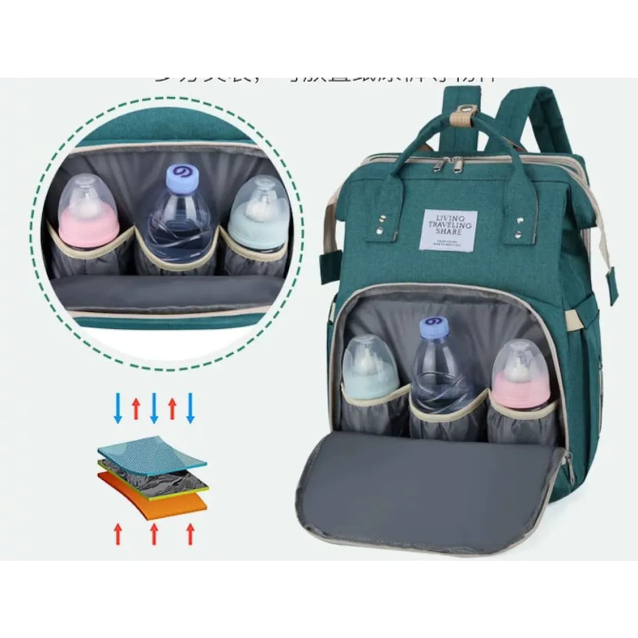 Mom's Bag & dad’s baby bag Rock Chocs