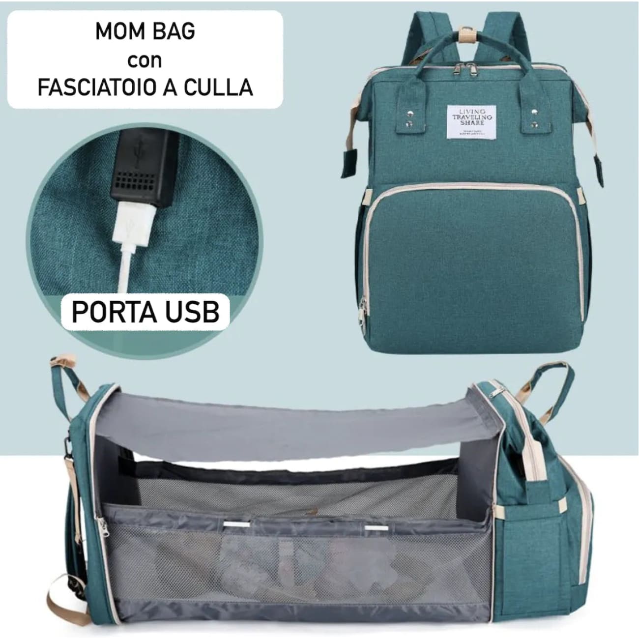 Mom's Bag & dad’s baby bag Rock Chocs