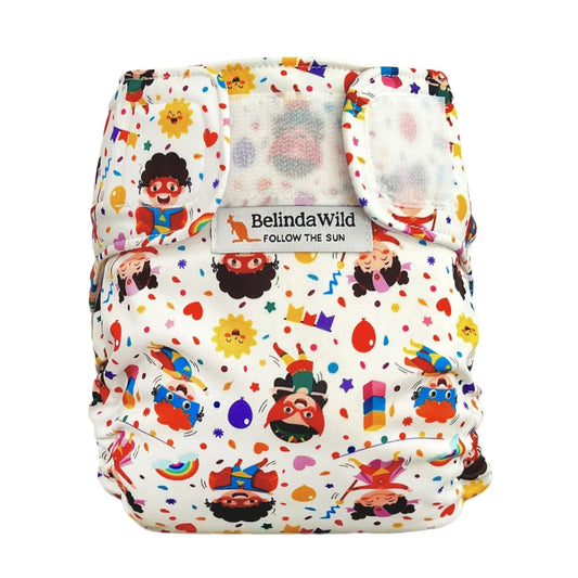 Pocket "Cucu"  nappies Rock Chocs