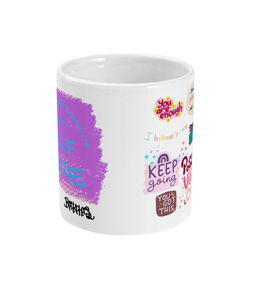 Rock Chocs Positive Vibes Mug