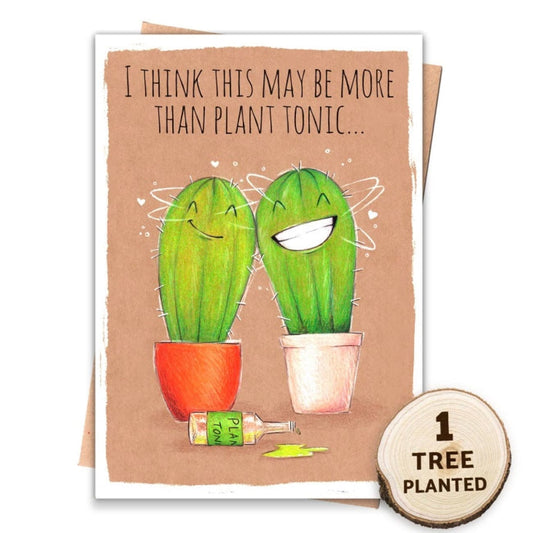 Rock Chocs  Recycled Love Anniversary Card & Eco Seed Gift, Plant Tonic 1 Tree Cards 1treecards anniversary cards eco greeting cards Greeting card Greeting cards vegan greeting cards Vegan printed anniversary card vegan printed greeting cards