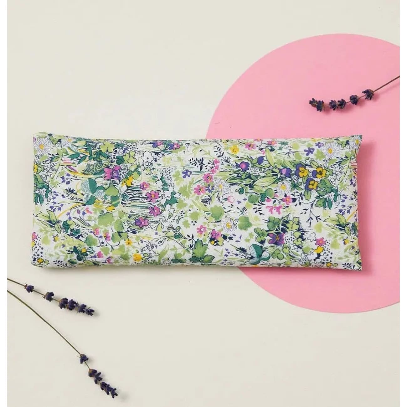 Rock Chocs RELAXATION EYE PILLOW GREEN GARDEN PATTERN Clarity Blend Clarity Blend mindfulness RELAXATION EYE PILLOW GREEN GARDEN PATTERN Rock Chocs vegan gifts