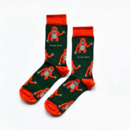 Save the Orangutans Bamboo Socks - Brand Bare Kind These
