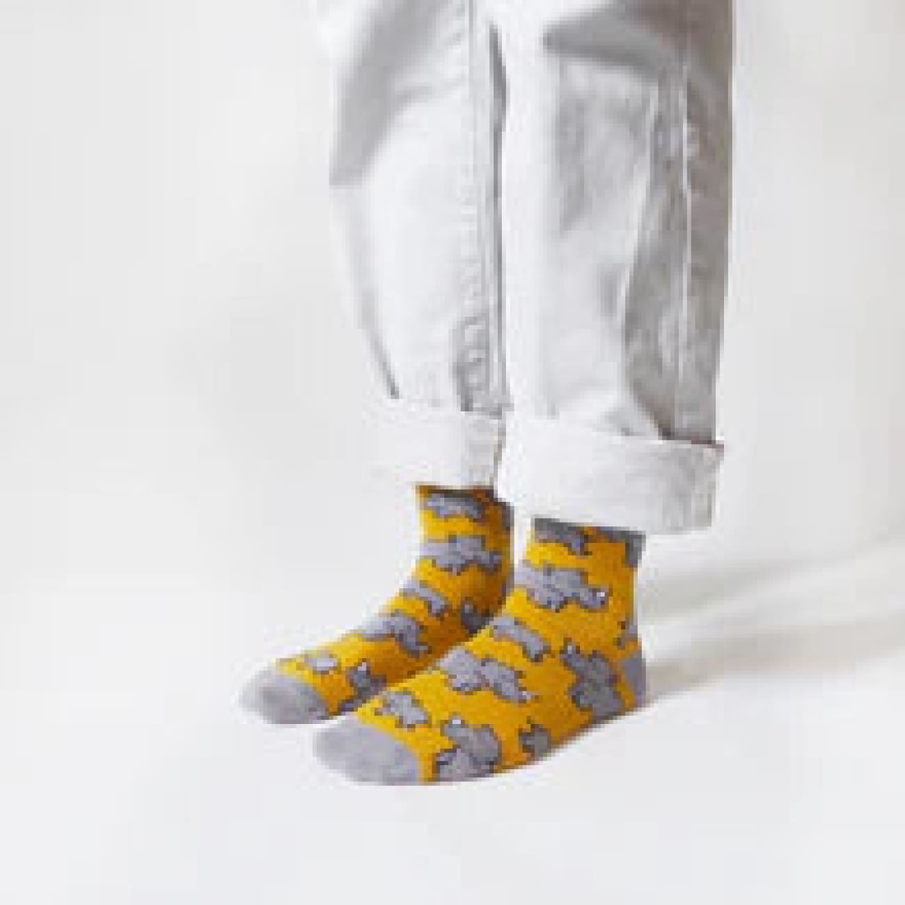 Save the Rhinos Bamboo Socks - bamboo sock Brand Bare Kind