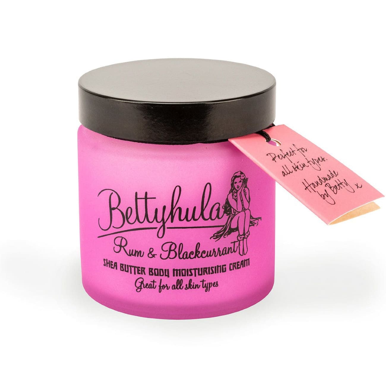 Shea Butter Body Moisturiser. Rum & Blackcurrant Rock Chocs