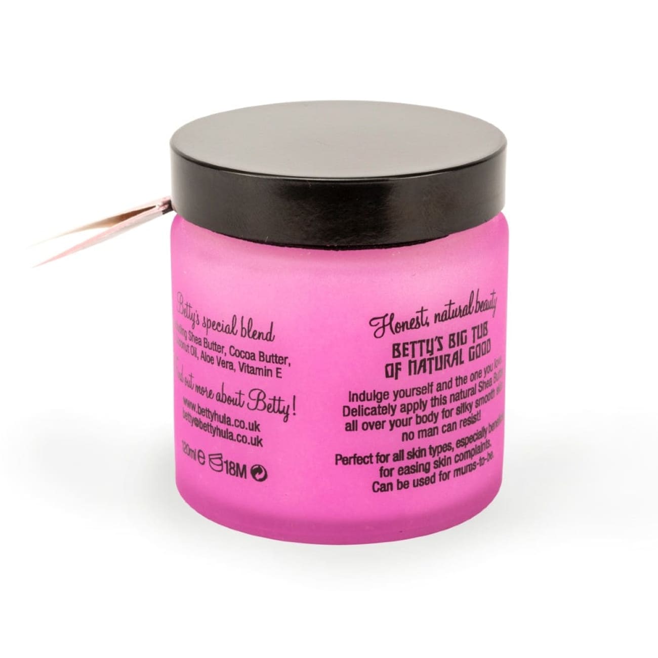 Shea Butter Body Moisturiser. Rum & Blackcurrant Rock Chocs
