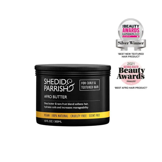 Rock Chocs  Shedid & Parrish AFRO BUTTER - 300ML Shedid & Parrish Afro Butter Afro hair butter Shedid & Parrish vegan afto hair butter vegan hair products