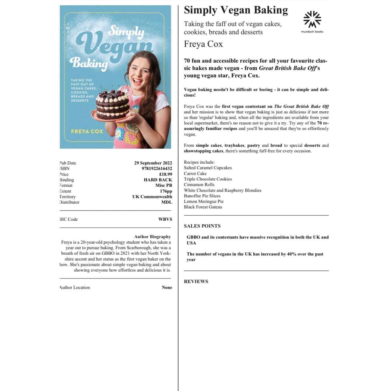 Rock Chocs  Simply Vegan Baking Author Freya Cox Best vegan cookbooks for beginners Best vegan cookery book best vegetarian cookery book British Bake Off Freya Cox Freya Cox Simply Vegan Baking Simply vegan baking Freya Cox vegan cookery books Weekly offers