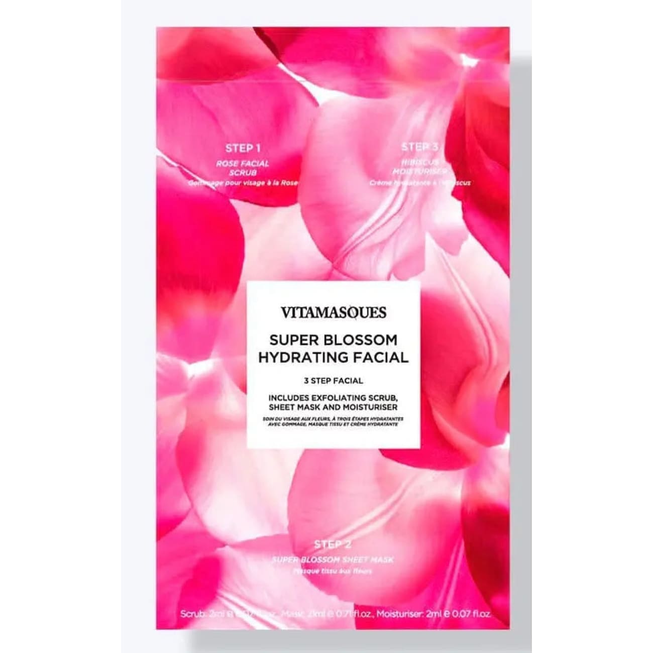 Rock Chocs  Super Blossom Hydrating Facial Vitamasques