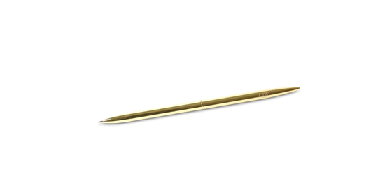 LSW Pen - Gold ballpoint pen with black ink & LSW logo- 3 left in stock