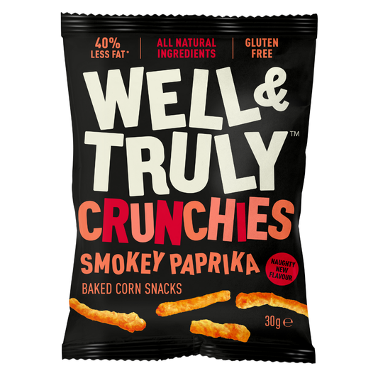 Crunchies Smokey Paprika 30g: Vegan, Gluten Free