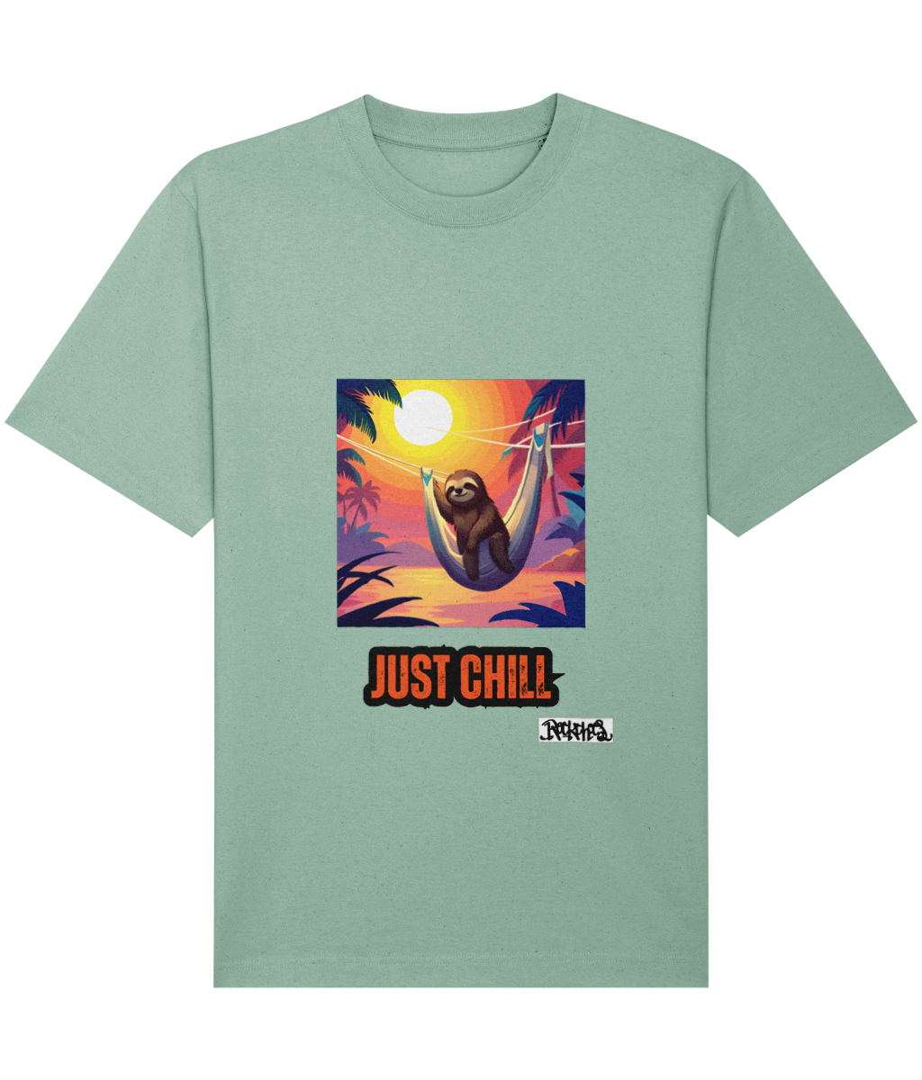 Freestyler Just Chill T shirts By Rock Chocs  - Sloth