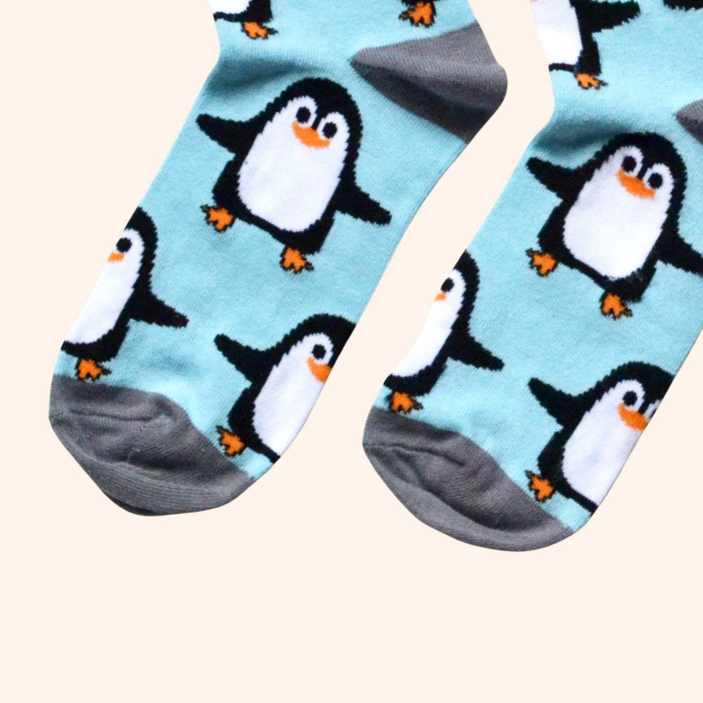 Penguin Socks | Bamboo Socks | Aqua Socks