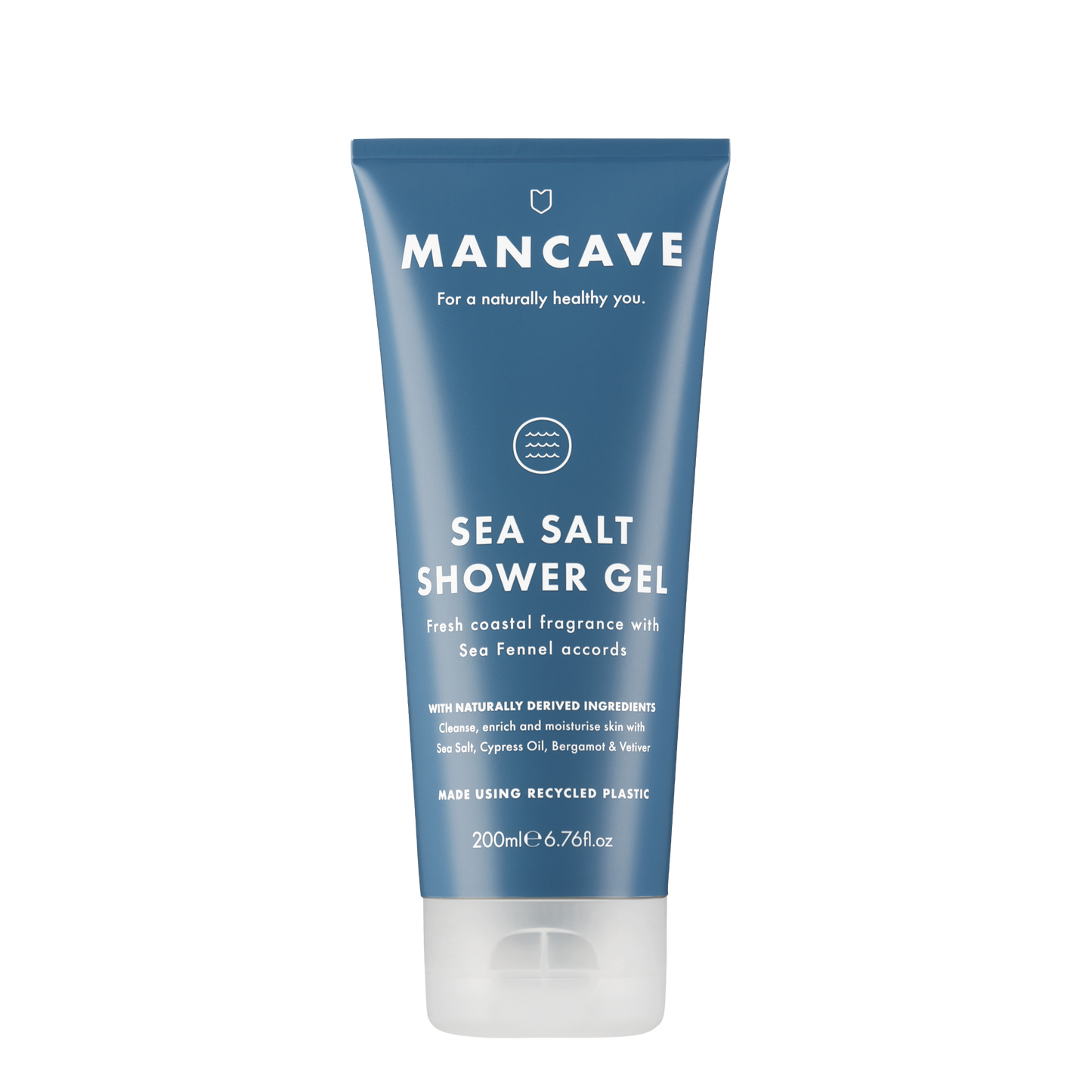 Sea Salt Shower Gel, 200ml, Mens Gift
