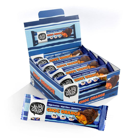 YuBi Choc Orange Protein Bar sold as individual bars