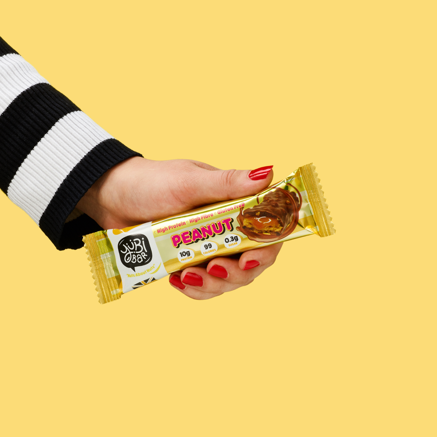 Yubi Peanut Protein Bar  - sold as individual bars