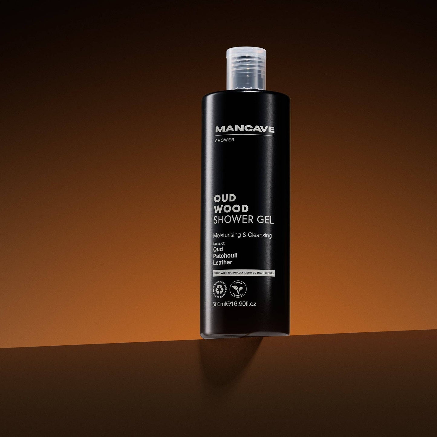 Oud Wood Shower Gel, 500ml, Gift for Him