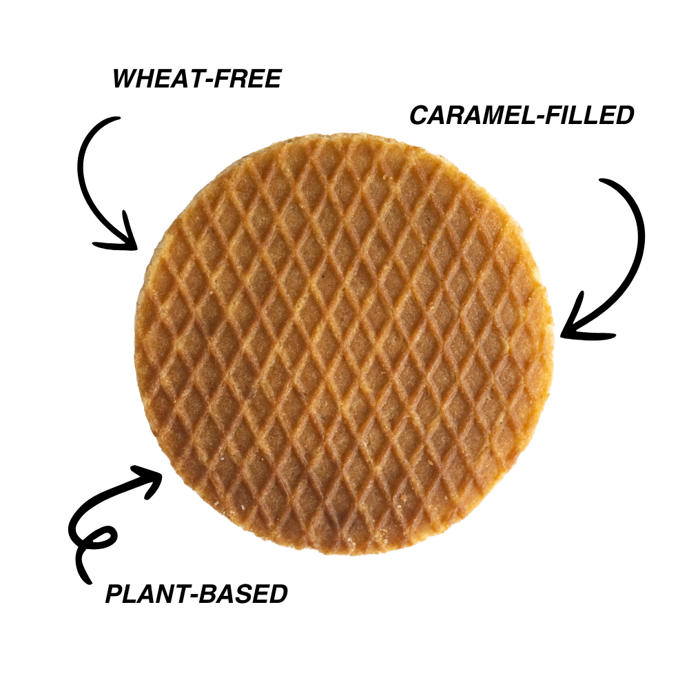 Gluten Free Caramel stroopvafel - 10 in a box