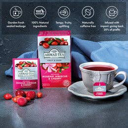 20 Teabag Rosehip, Hibiscus & Cherry