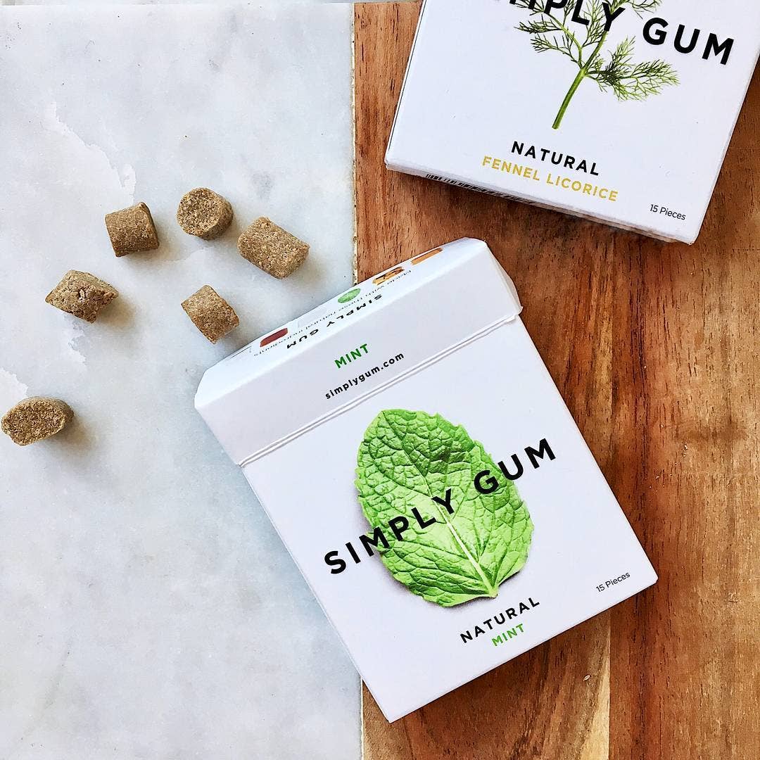 Peppermint Chewing Gum - Natural + Plastic free arriving soon