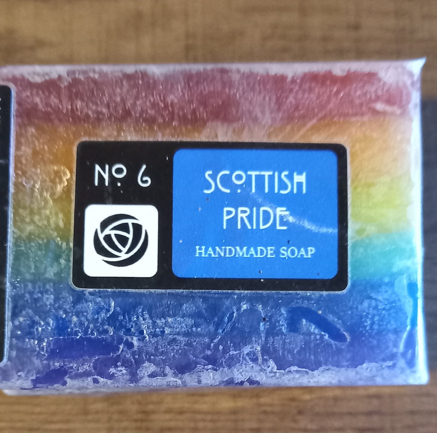 Scottish Pride Handmade Soap 2 in stock slightly damaged see photo