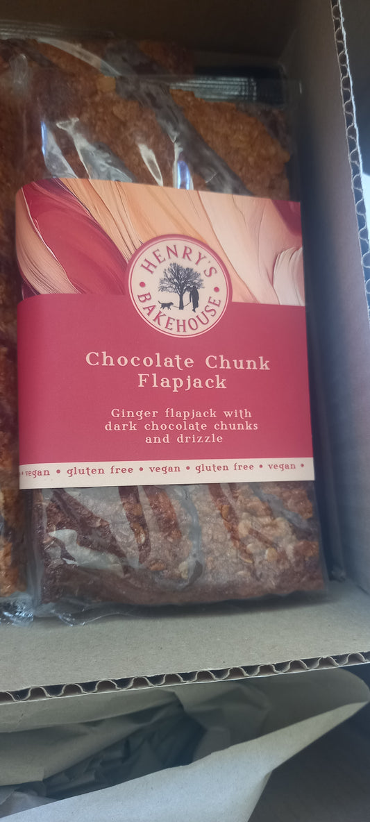 Gluten Free Chocolate Chunk Flapjack  waiting for stock to arrive  please note the products has changed