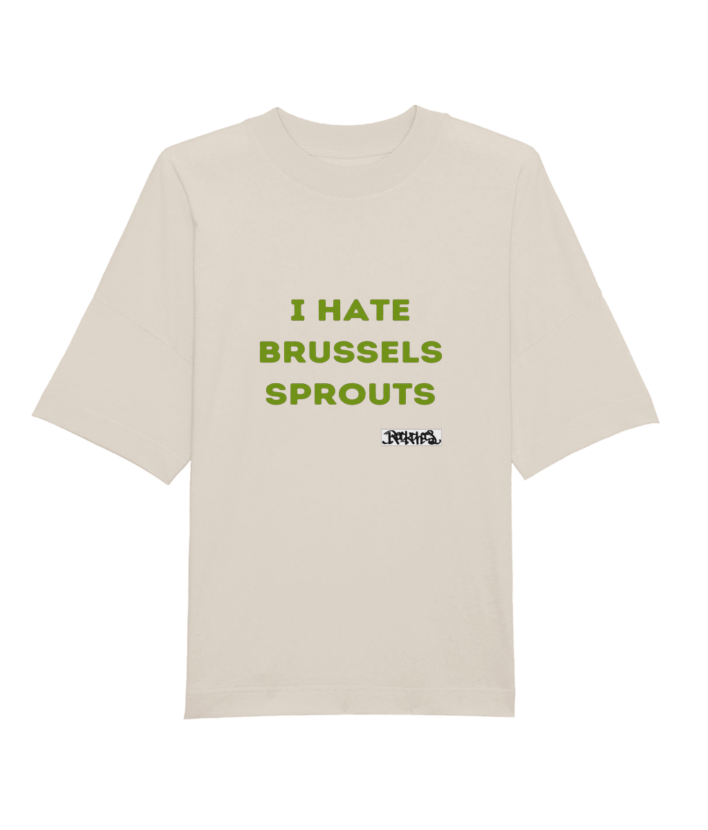 I hate brussels sprouts t shirt by Rock Chocs