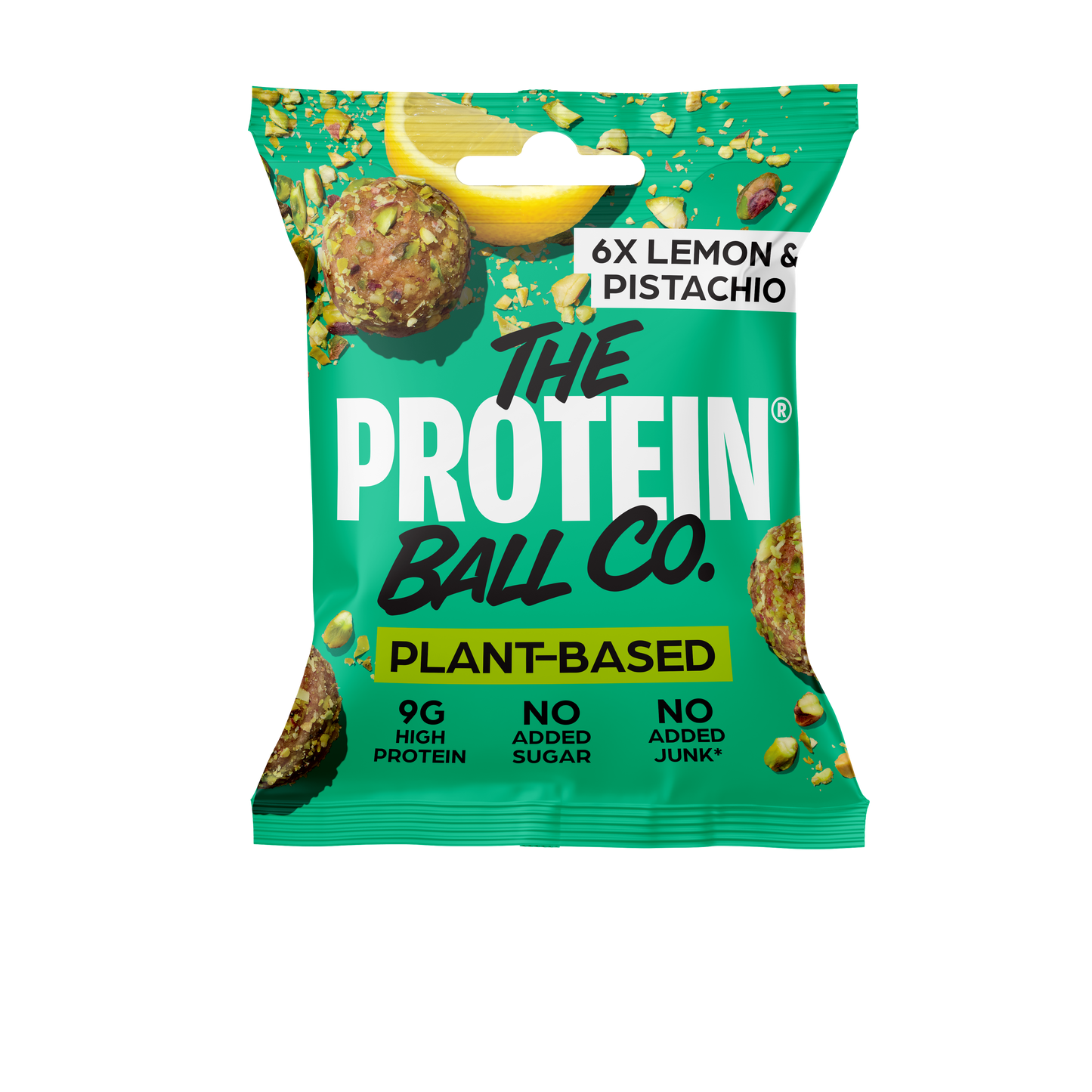 LEMON & PISTACHIO -  Plant-Based - Protein Balls  45g