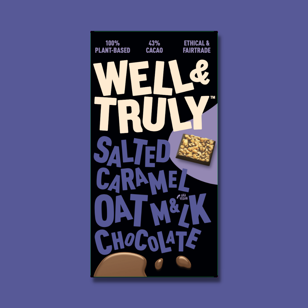 Salted Caramel Oat M&LK Chocolate  90g