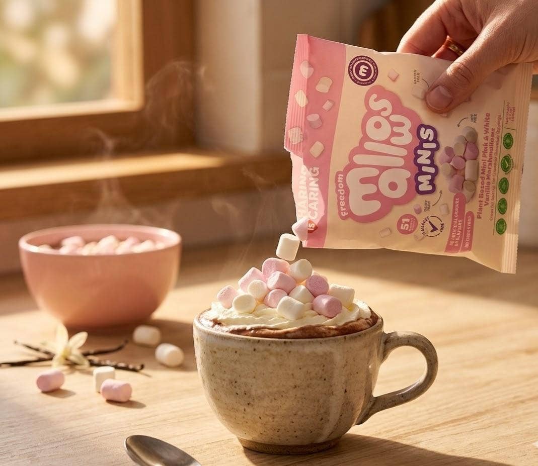 Freedom Vegan Mini Mallows - Top 14 Allergy free (100g)