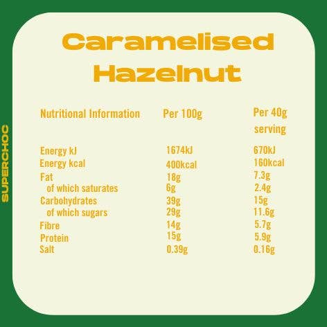 Superchoc - Caramelised Hazelnut