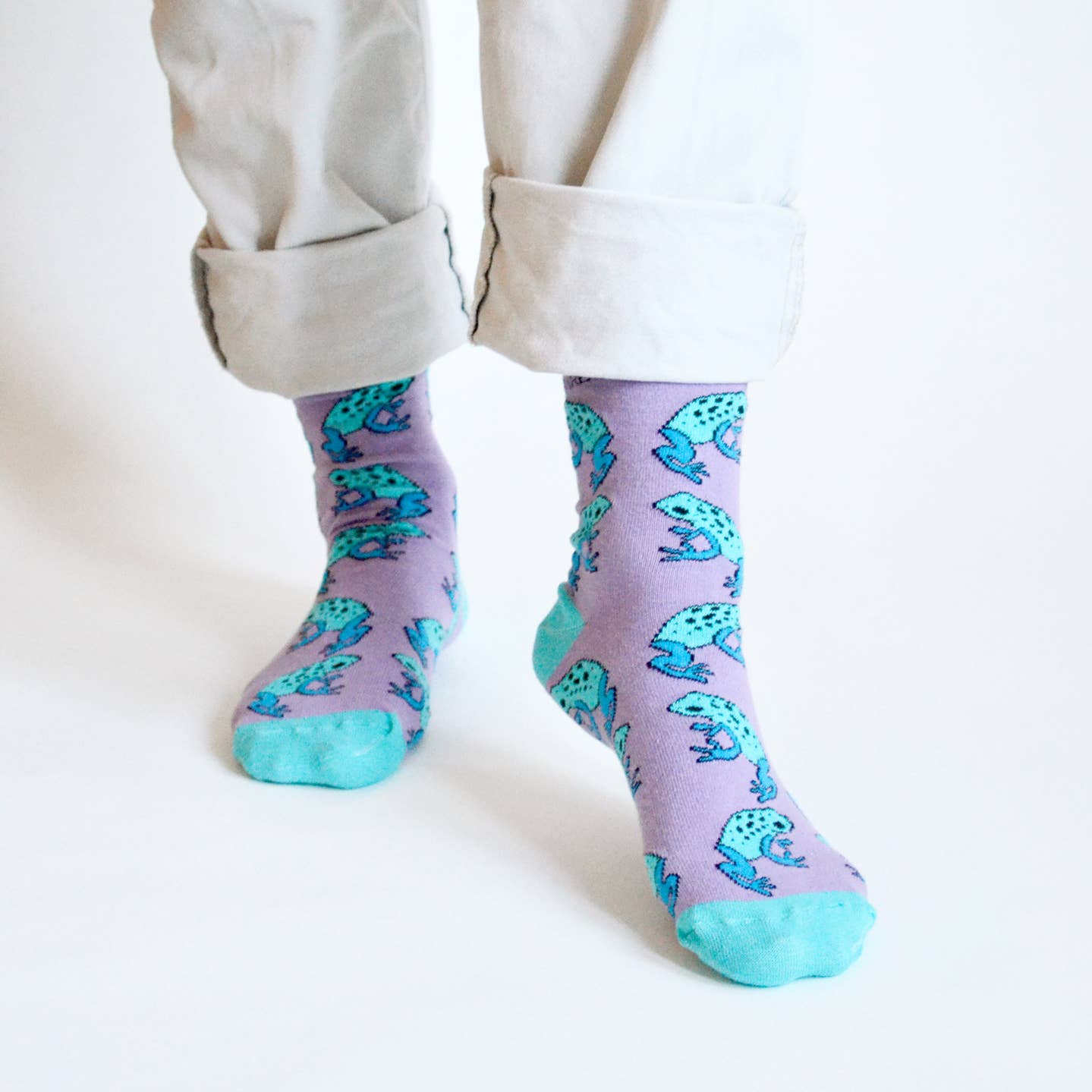 Frog Socks | Bamboo Socks | Aqua Socks | Pond Socks