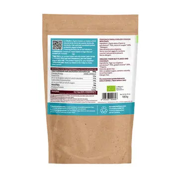 Chufa Flakes with Organic Coconut - Gluten-Free Chufa Flakes - 180g - pre order will arrive around 1st week of October will send out orders then