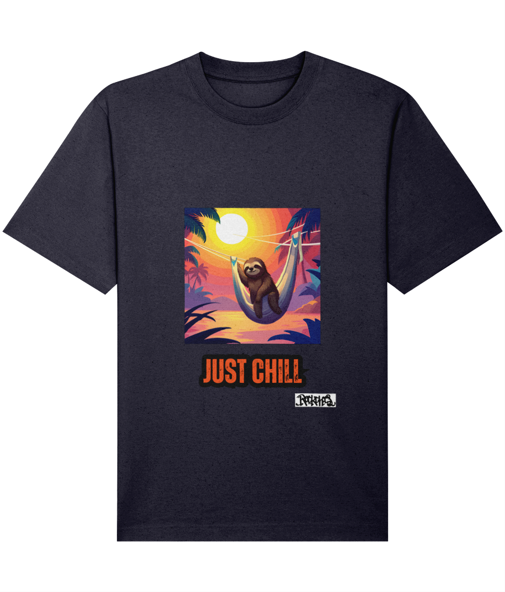 Freestyler Just Chill T shirts By Rock Chocs  - Sloth