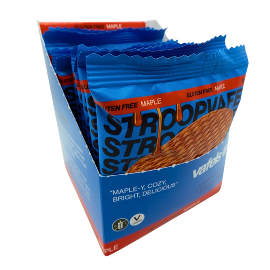 Gluten-Free Maple Stroopvafels - arriving soon at Rock Chocs
