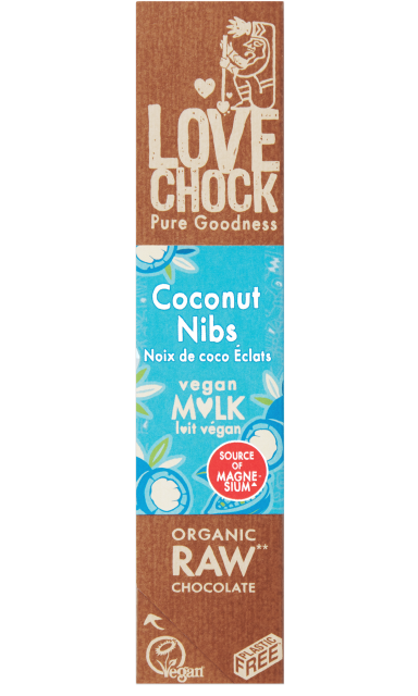 Pre Order Coconut Nibs - and Love Chockrriving in around 2 weeks. Will send orders out as soon as arrives