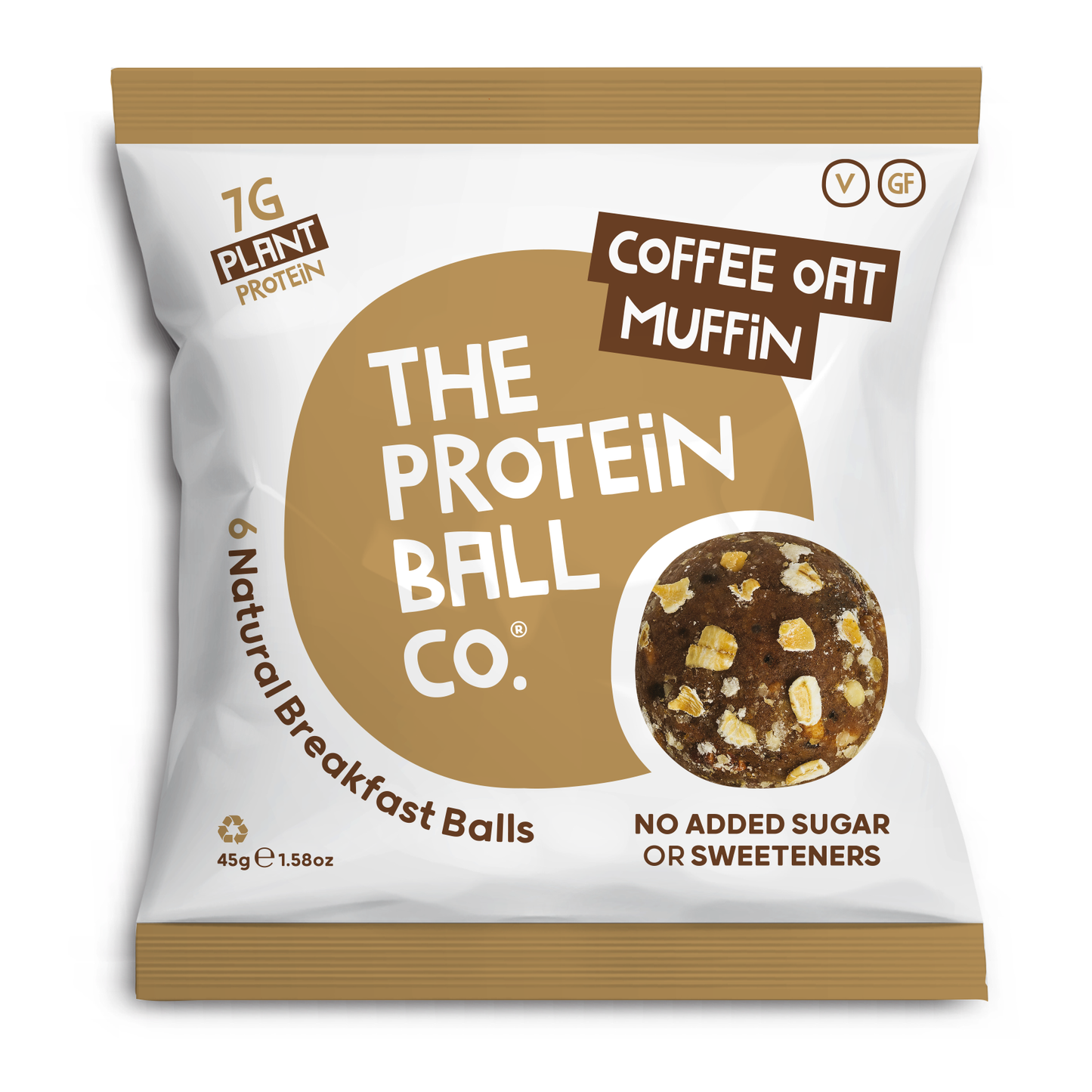 Coffee Oat Muffin - Breakfast on the go 45g   pack