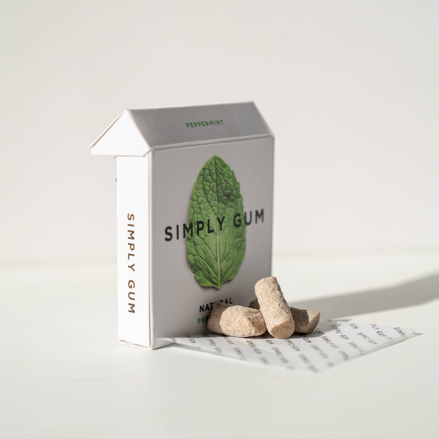 Peppermint Chewing Gum - Natural + Plastic free arriving soon