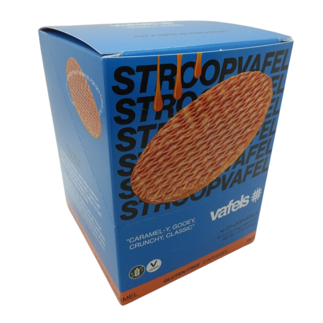 Gluten Free Caramel stroopvafel - 10 in a box