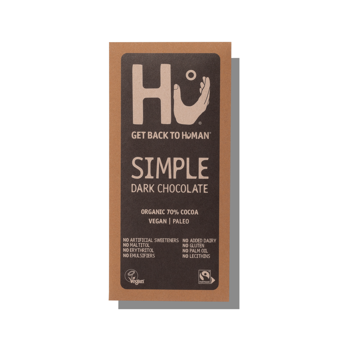 Hu Simple Dark Chocolate Bar - 60g bar