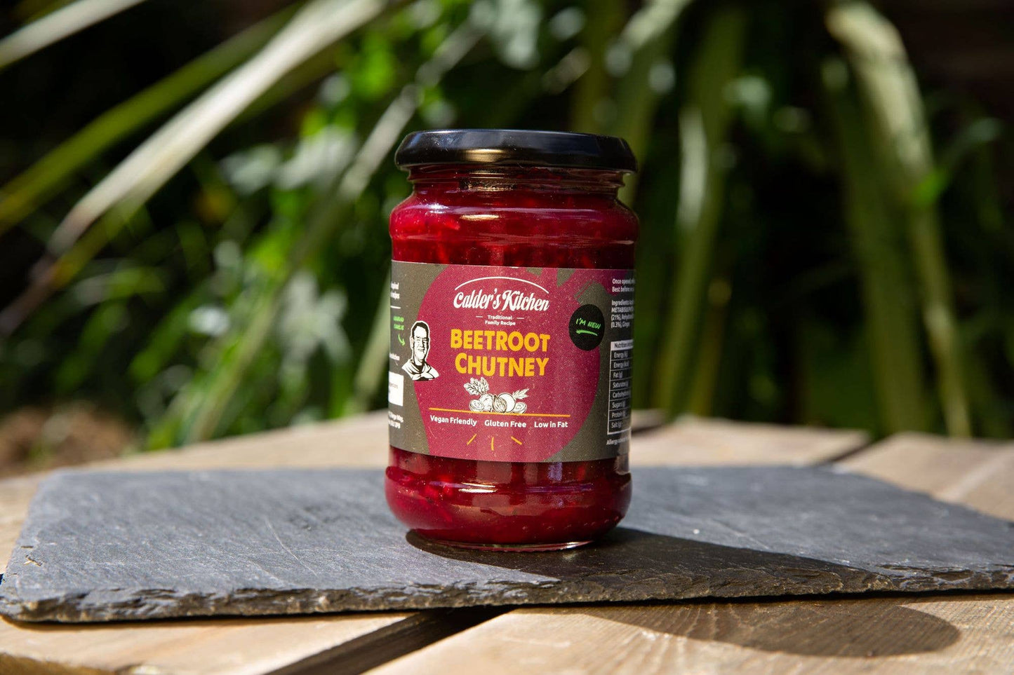 Calder's Kitchen Beetroot Chutney (Gluten Free, Vegan) 285 g jar