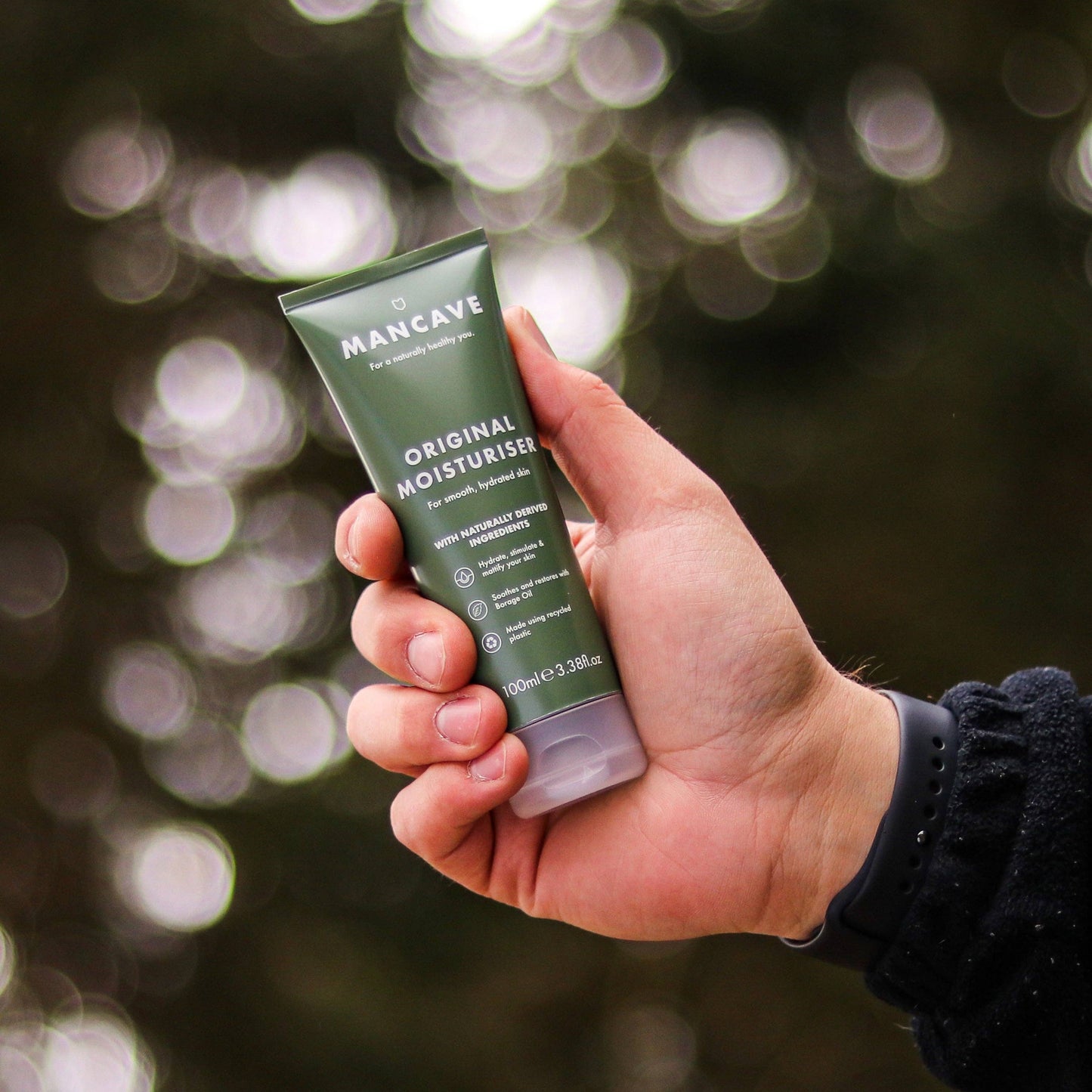 Caffeine Moisturiser, 100ml, Men's Skincare Gift