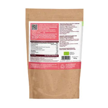 Chufa Flakes with Organic Raspberry - Gluten-Free Chufa Flakes - 180g - pre order will arrive October we will send out then