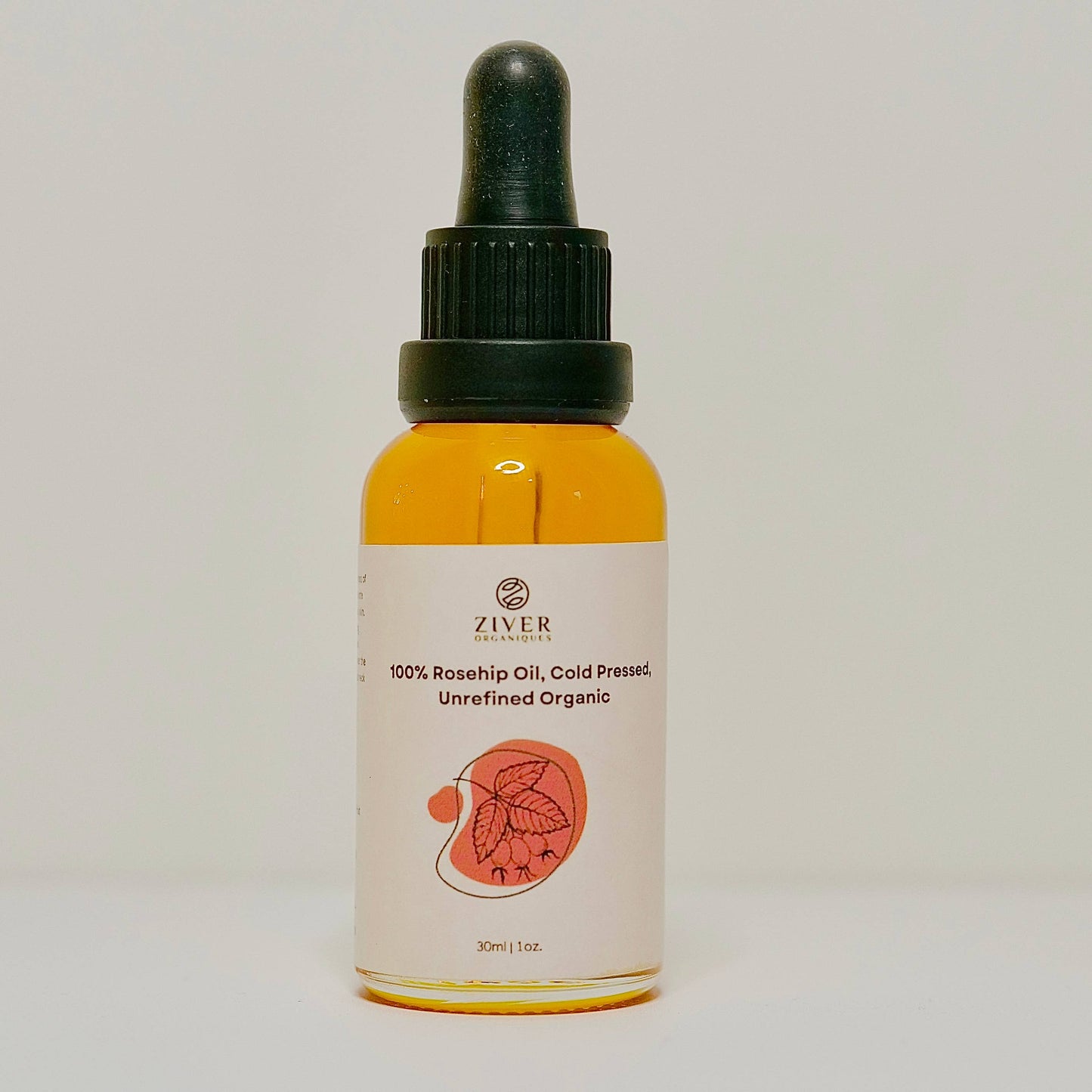 100% Organic Cold-Pressed Rose Hip Seed Oil